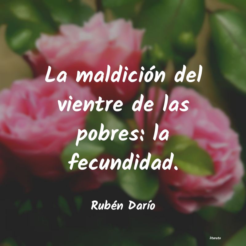 Frases de Rubén Darío