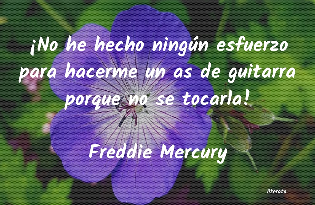 Frases de Freddie Mercury