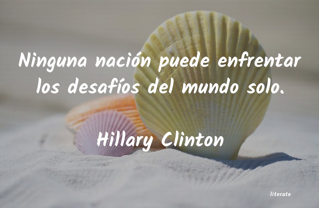 frases de Hillary Clinton