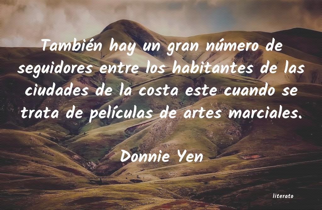 Frases de Donnie Yen