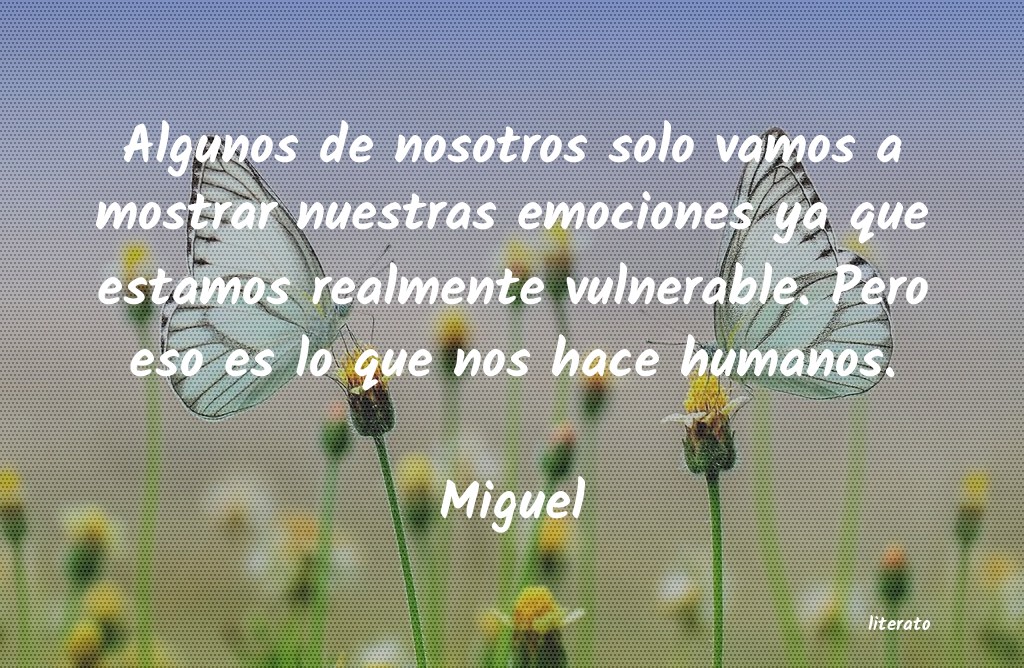 frases de Miguel