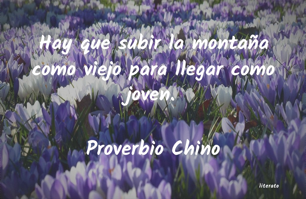 Frases de Proverbio Chino