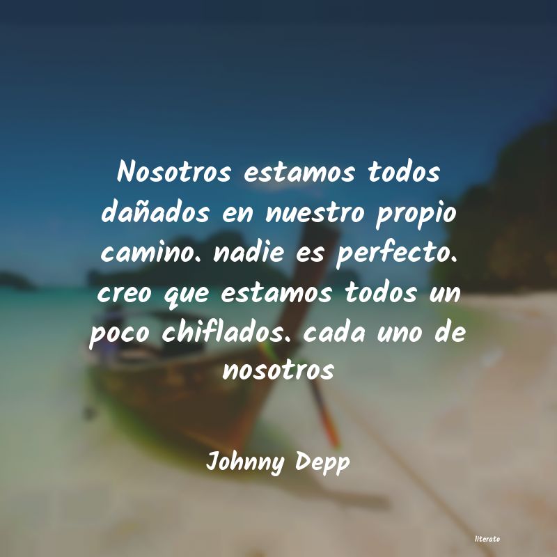frases de Johnny Depp