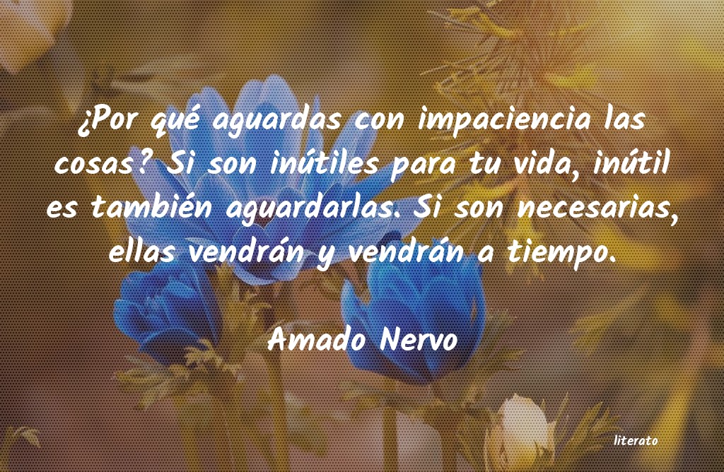 Frases de Amado Nervo