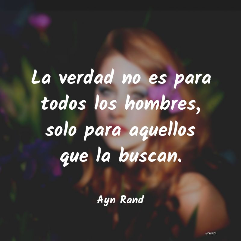 frases de Ayn Rand