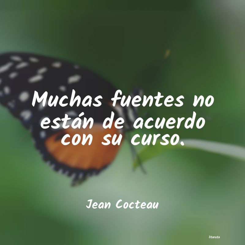 Frases de Jean Cocteau