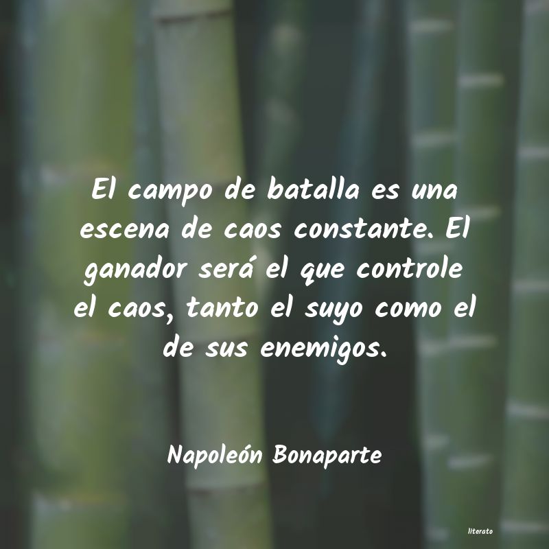 frases de Napoleón Bonaparte