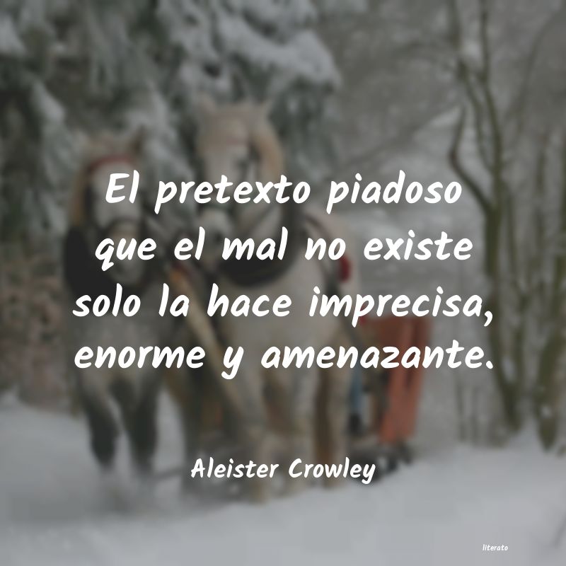 Frases de Aleister Crowley - literato