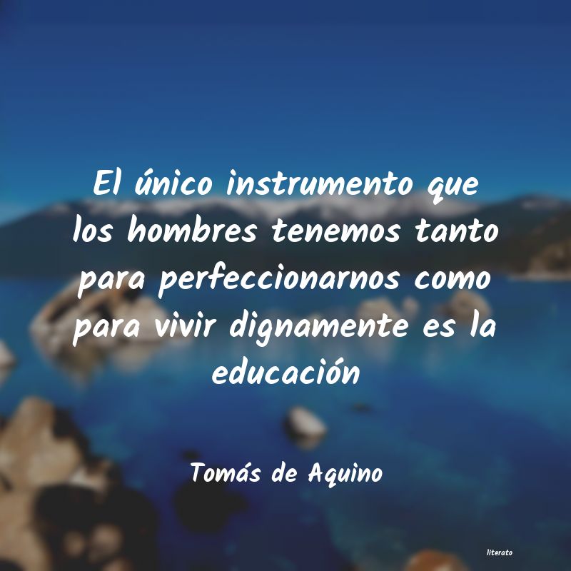 Frases de Tomás de Aquino