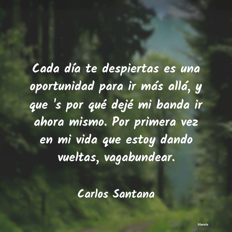 frases de Carlos Santana