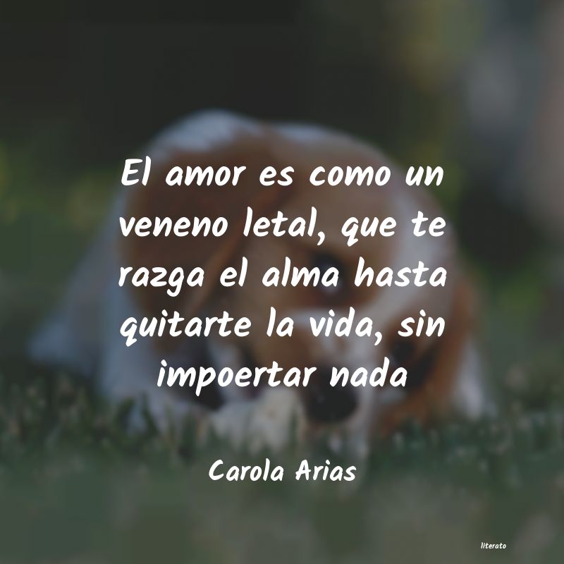 frases de Carola Arias