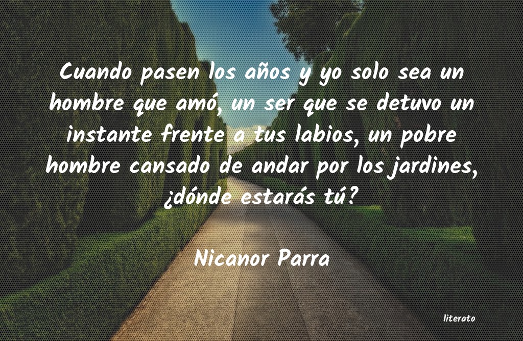 frases de Nicanor Parra