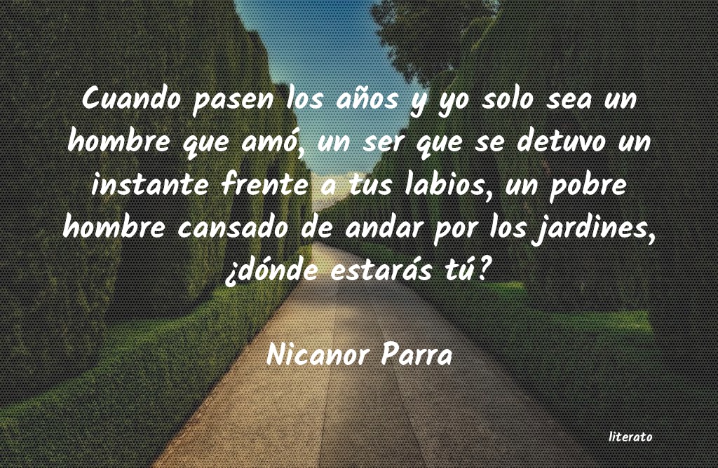 Frases de Nicanor Parra