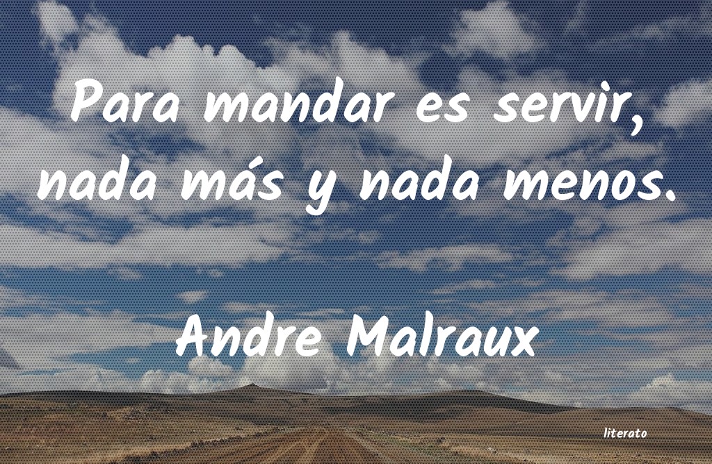 Frases de Andre Malraux