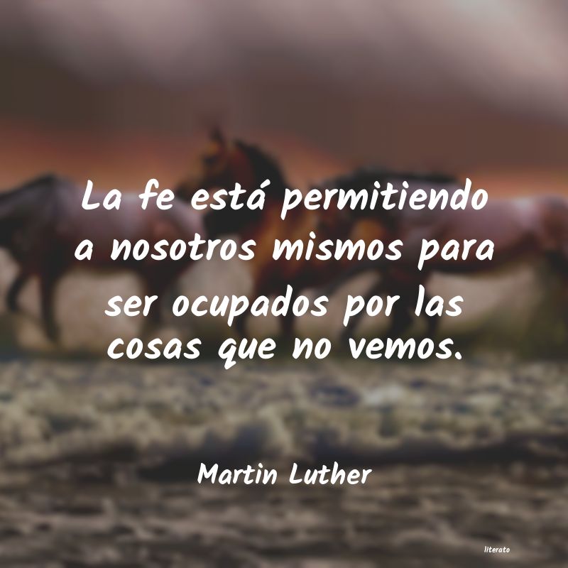 Frases de Martin Luther