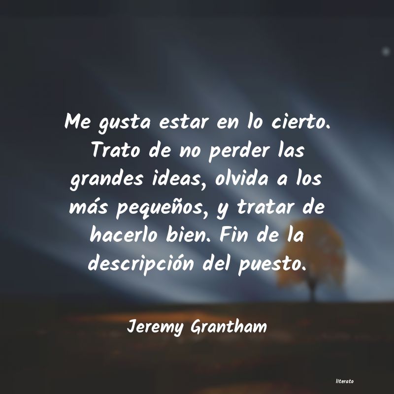 Frases de Jeremy Grantham