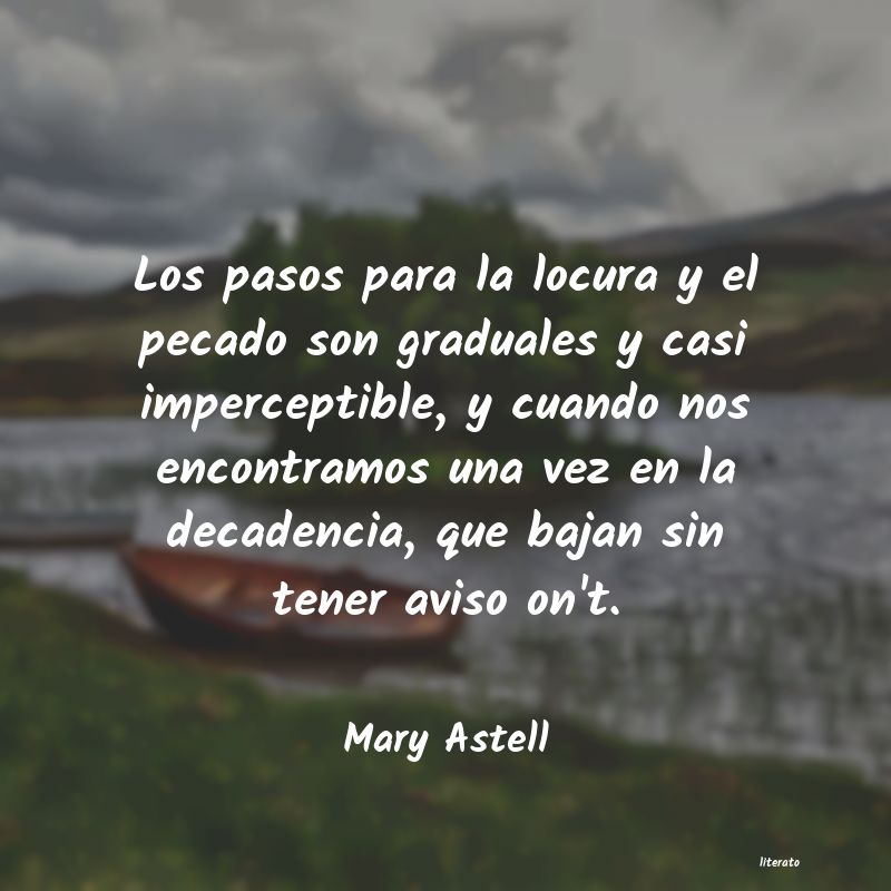 Frases de Mary Astell