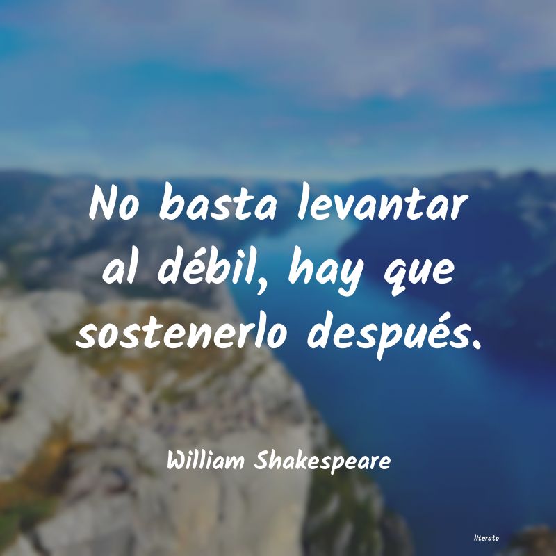 Frases de William Shakespeare