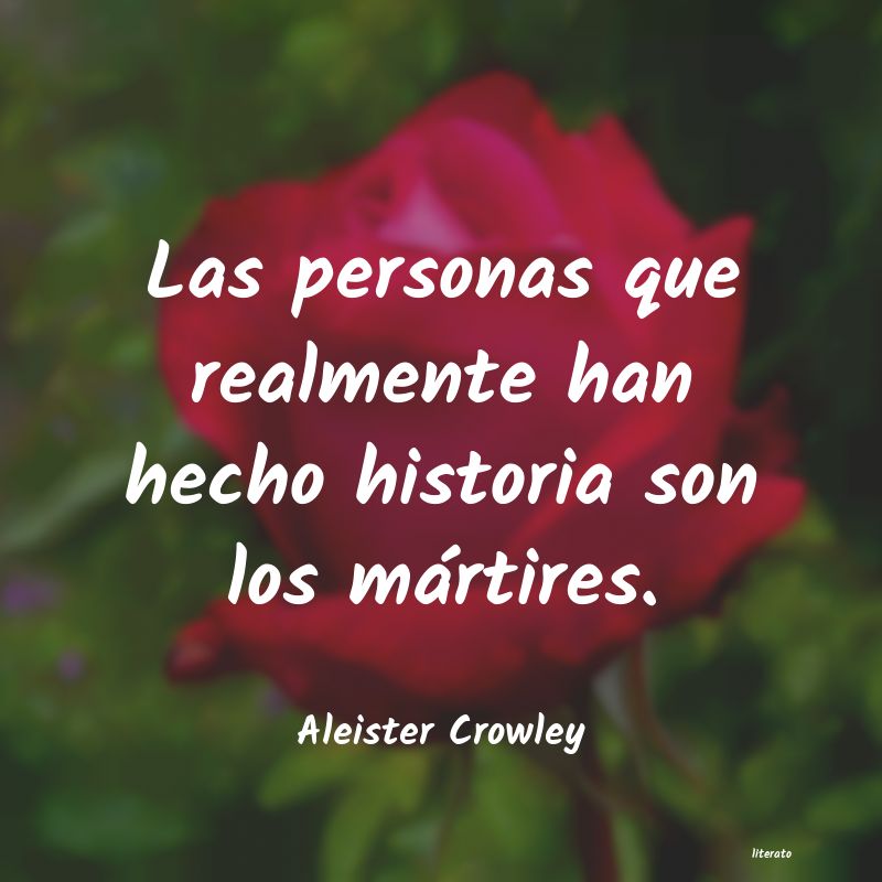 Frases de Aleister Crowley