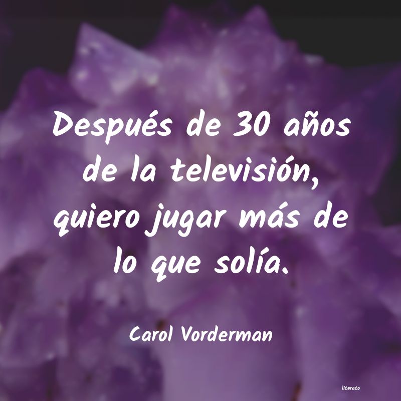 frases de Carol Vorderman
