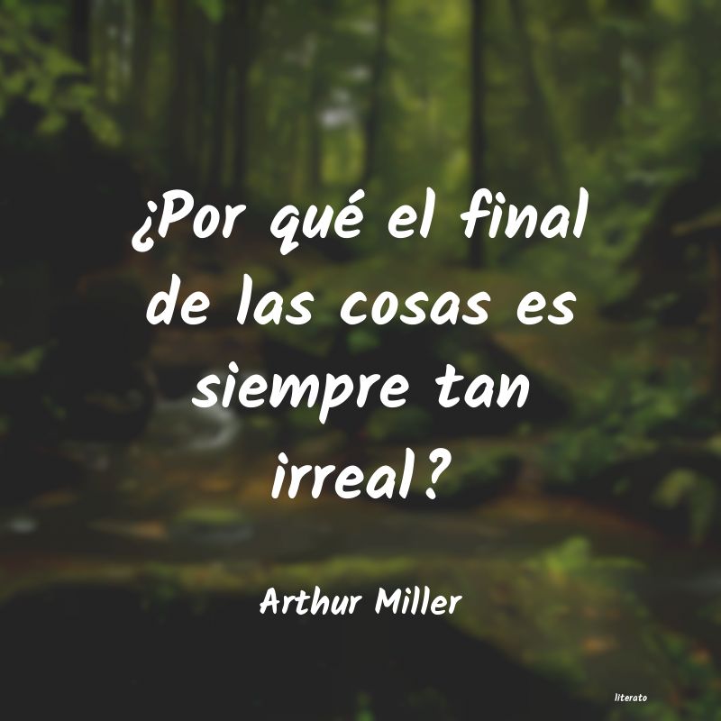 frases de Arthur Miller