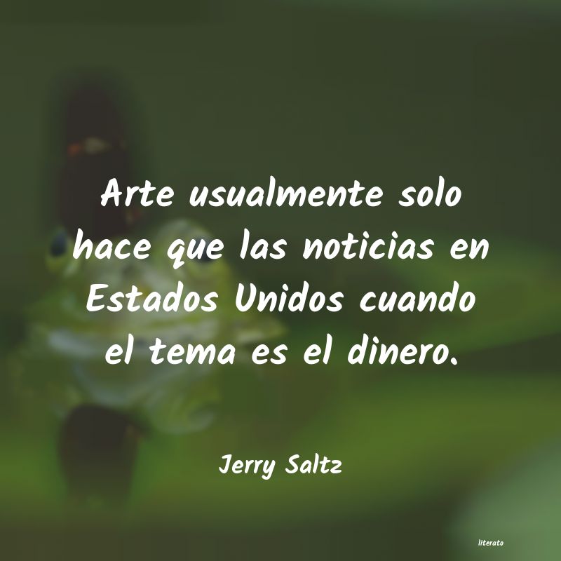 Frases de Jerry Saltz