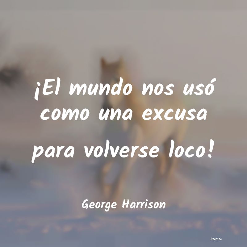 frases de George Harrison