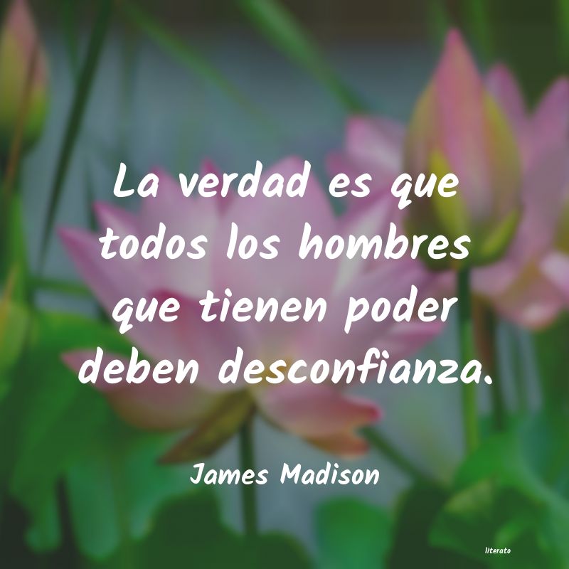 Frases de James Madison