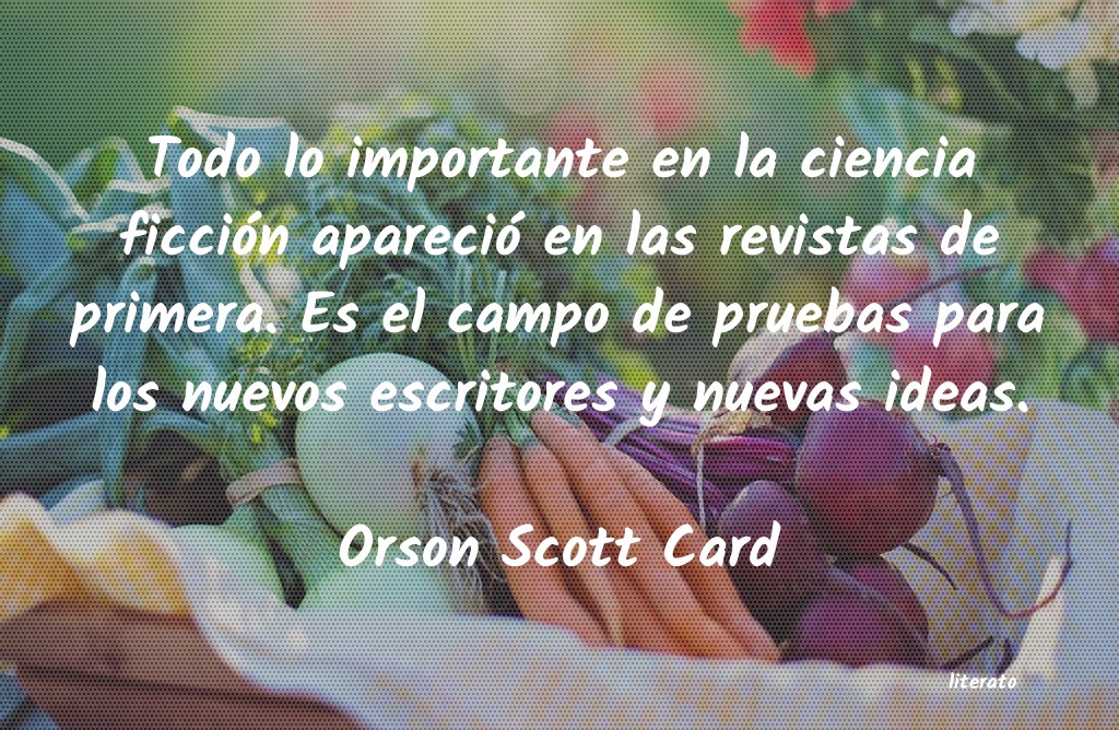 Frases de Orson Scott Card