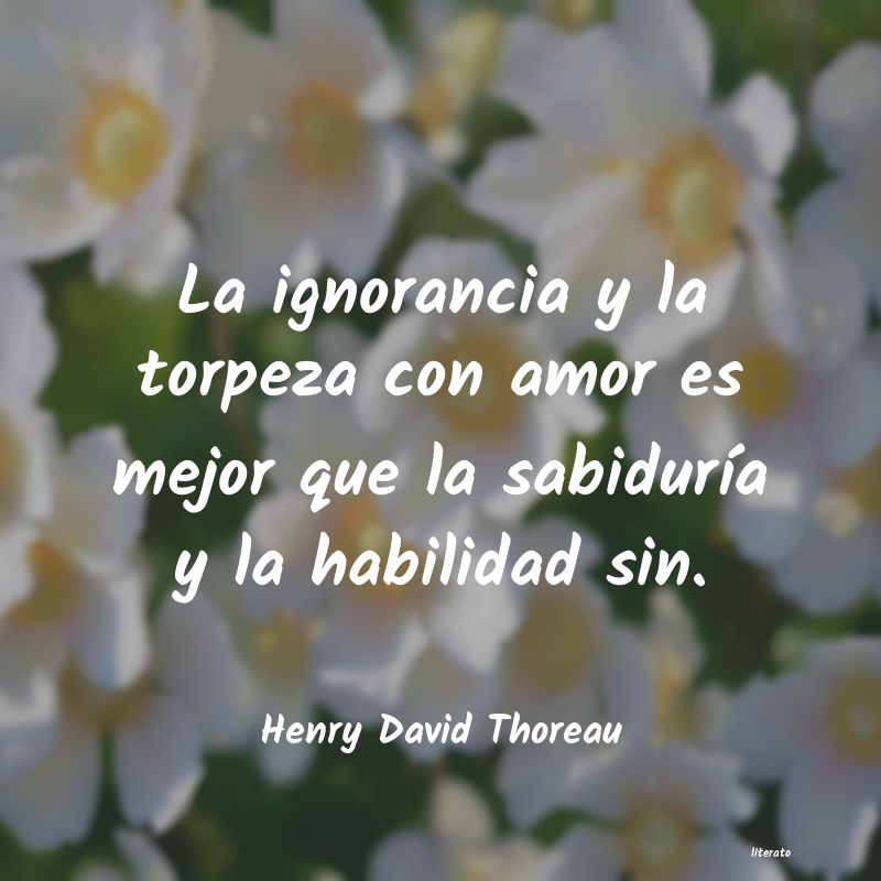 frases de Henry David Thoreau