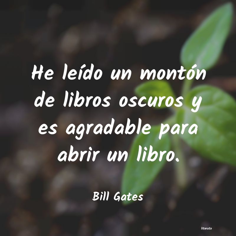 frases de Bill Gates
