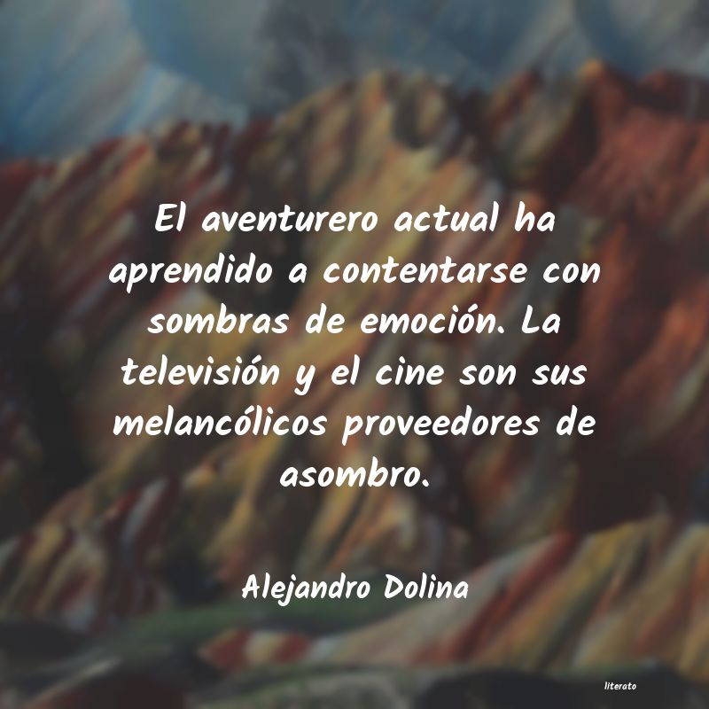 espÃ­ritu aventurero