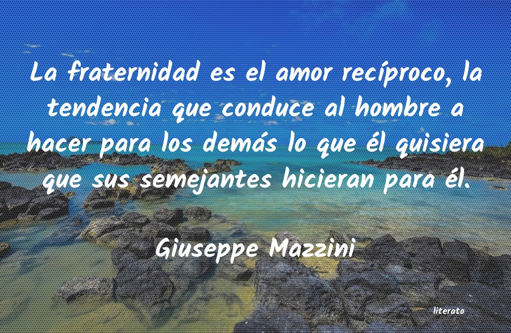 frases de Giuseppe Mazzini