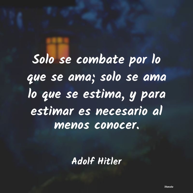 Frases de Adolf Hitler