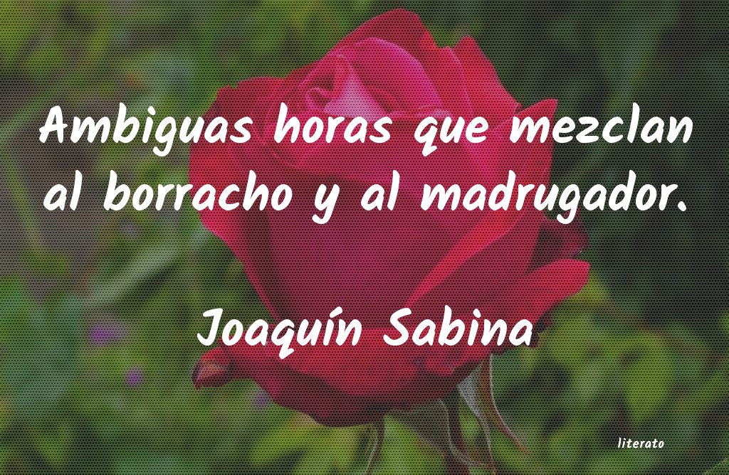 frases de JoaquÃn Sabina
