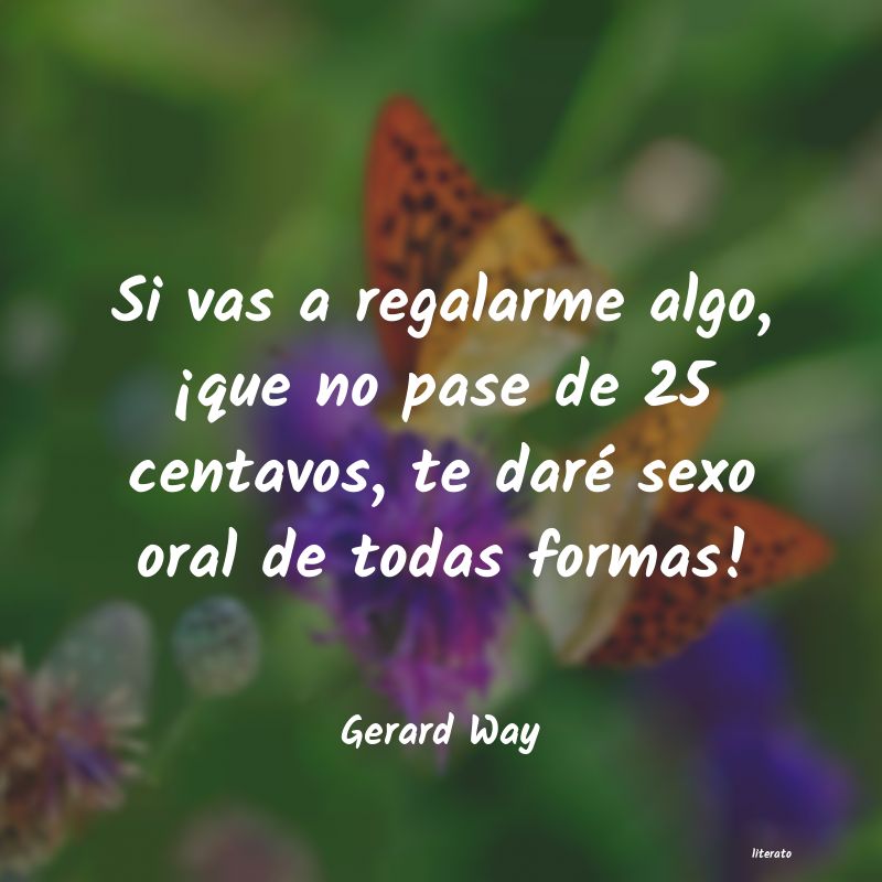 frases de Gerard Way