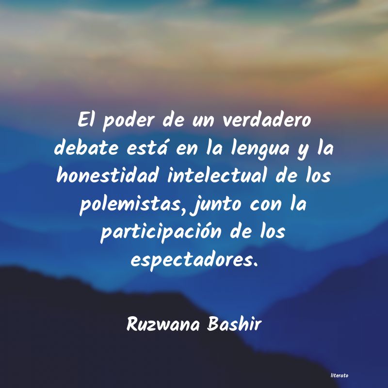 frases de Ruzwana Bashir