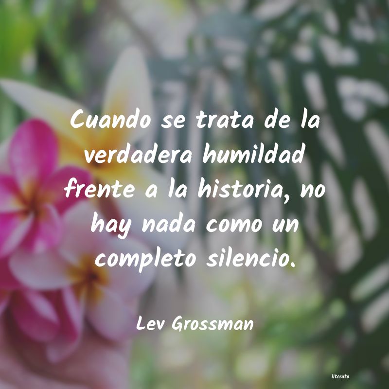 frases de Lev Grossman