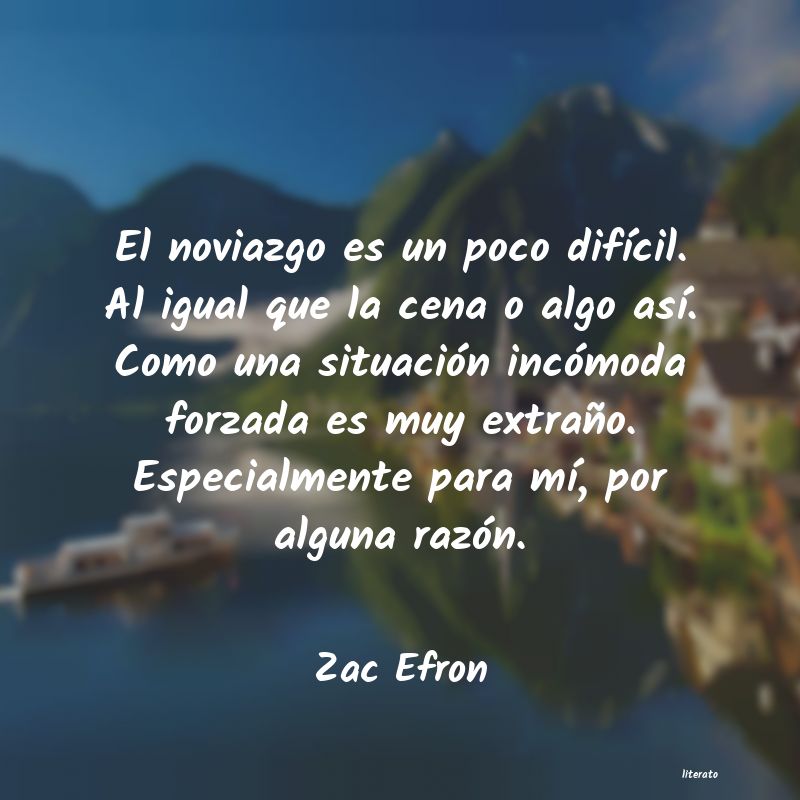 frases de Zac Efron