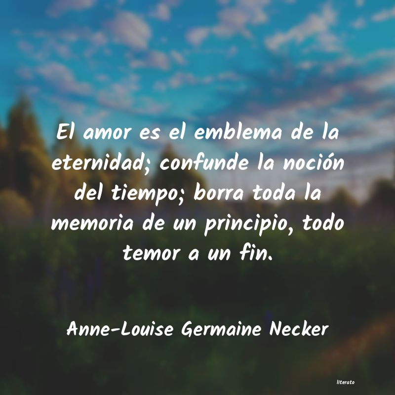 Frases de Anne-Louise Germaine Necker
