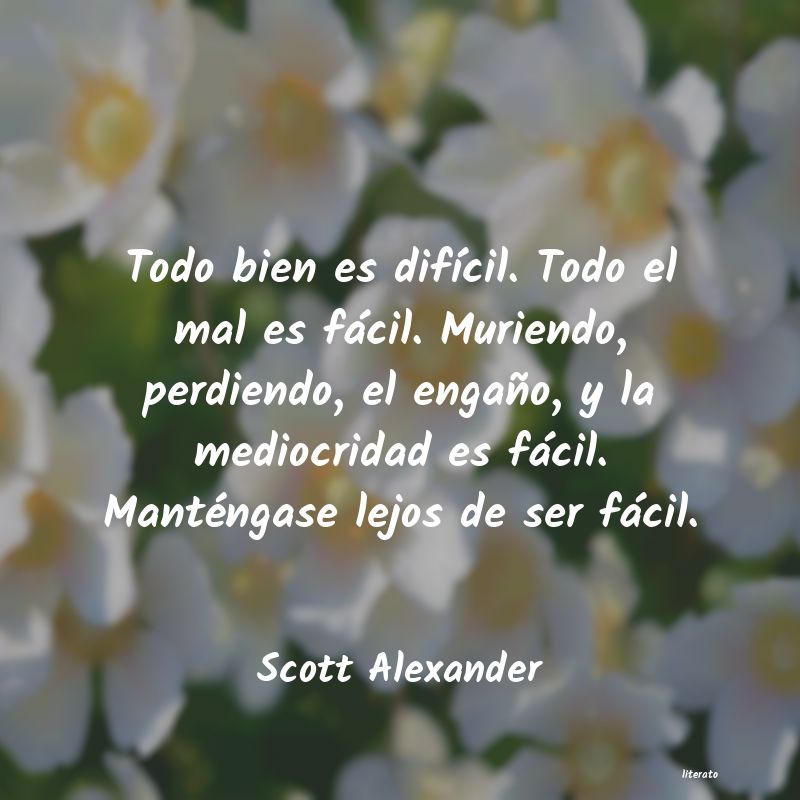 frases de Scott Alexander