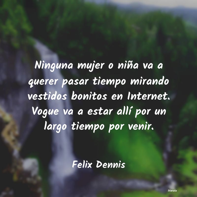 Frases de Felix Dennis