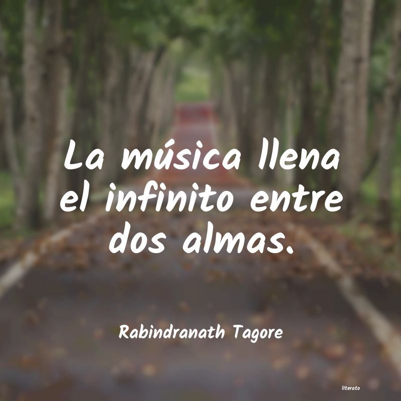 Frases de Rabindranath Tagore