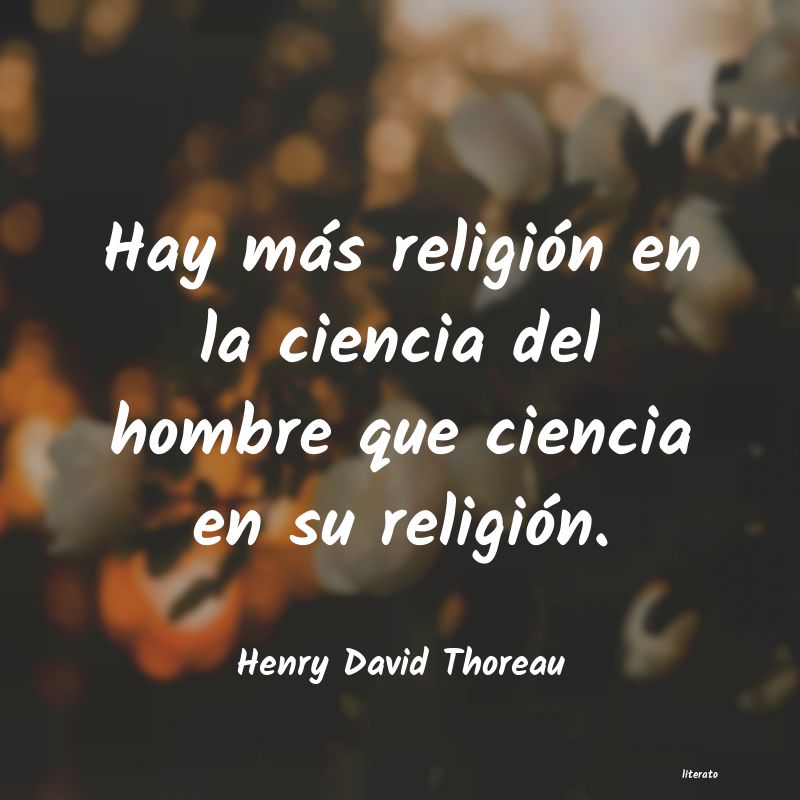 Frases de Henry David Thoreau