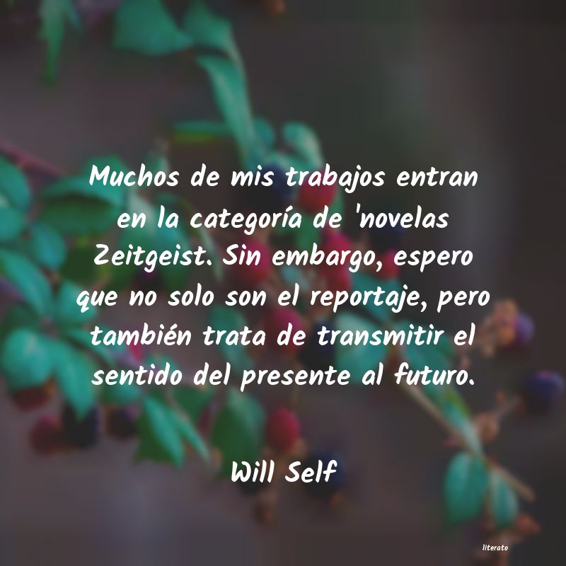 frases de Will Self