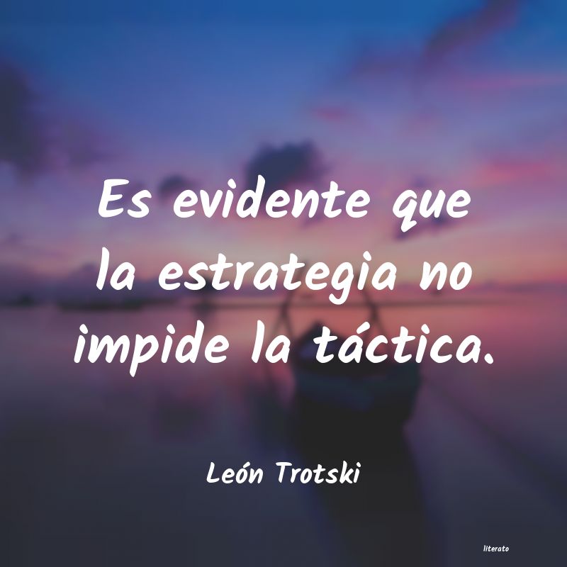 frases de León Trotski