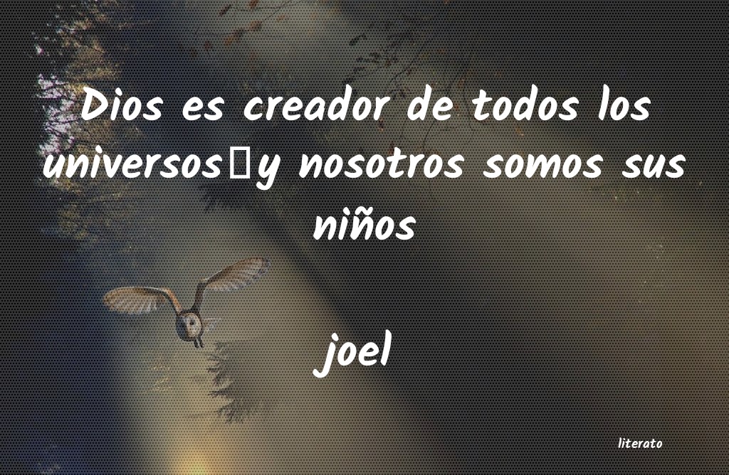 Frases de joel