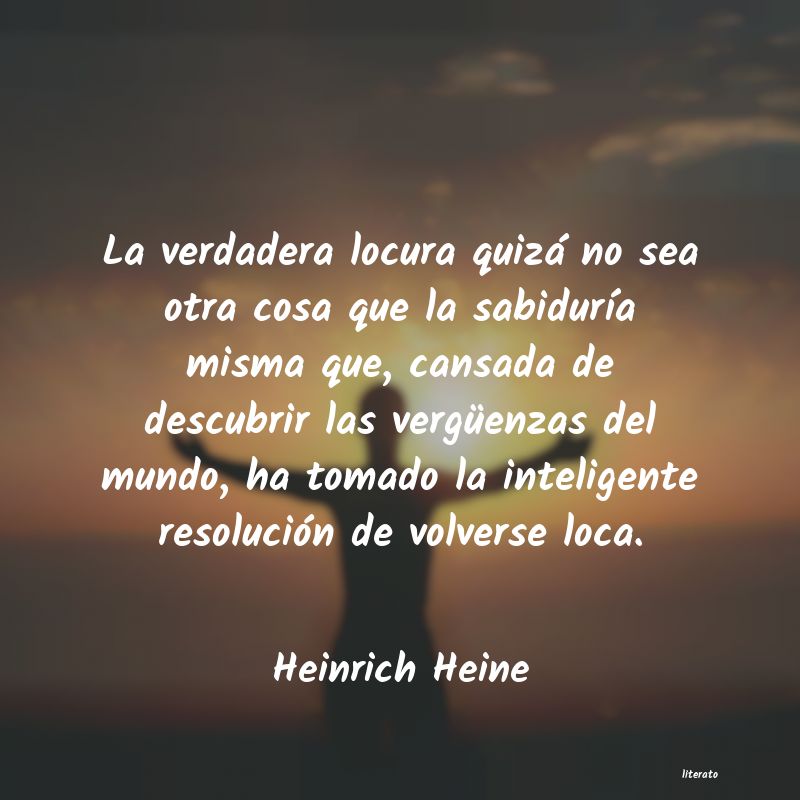 Frases de Heinrich Heine