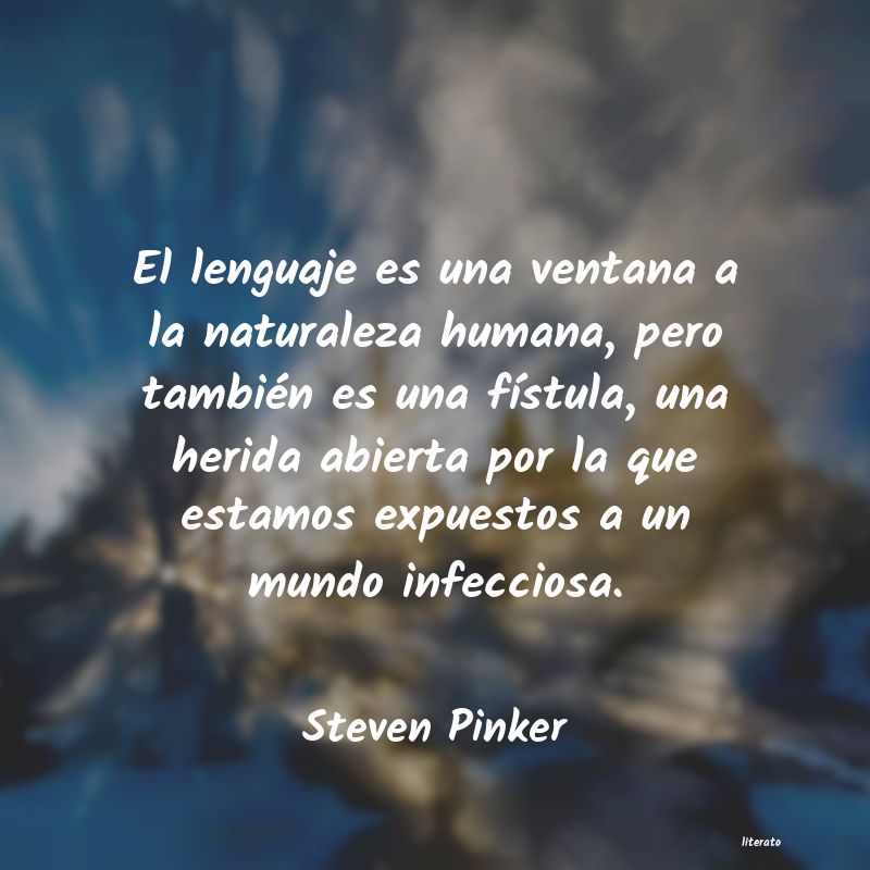 Frases de Steven Pinker - literato