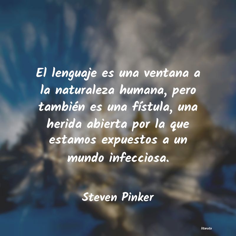 Frases de Steven Pinker